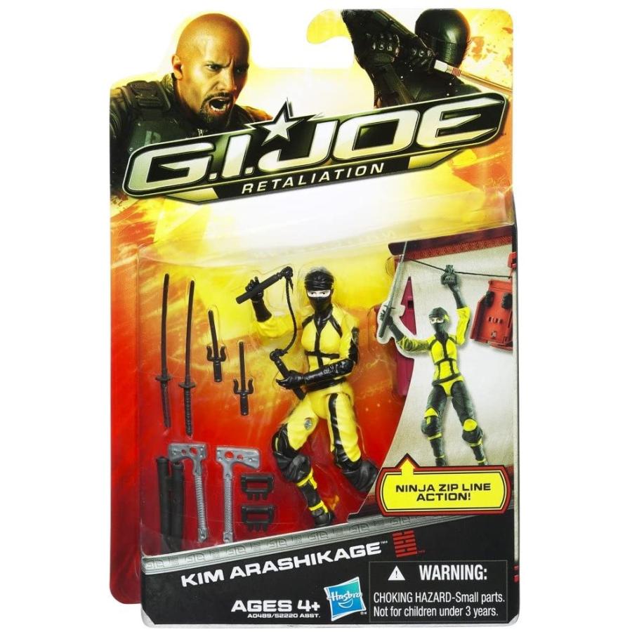 G.I.ジョー おもちゃ フィギュア A0489 G.I. Joe Retaliation Kim Arashikage Figure 3.75 Inch