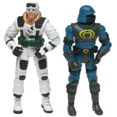 G.I.ジョー おもちゃ フィギュア 53134 G.i. Joe Vs. Cobra Figure 2-pack: Frostbite Vs. Neo-viper