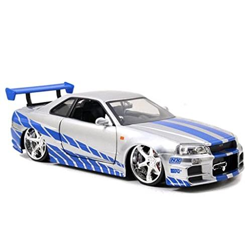 ジャダトイズ ミニカー ダイキャスト 97158 Jada Toys Fast \u0026 Furious Brian’s 2002 Nissan Skylin