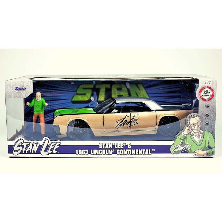 ジャダトイズ ミニカー ダイキャスト 32778BEI Jada Toys Stan Lee 1:24 1963 Lincoln Continental D