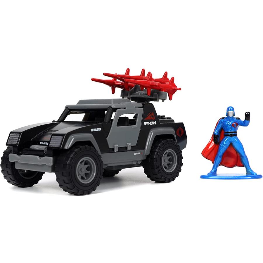 ジャダトイズ ミニカー ダイキャスト 33085 Jada Toys G.I. Joe 1:32 Stinger Die-cast Car with 1.6