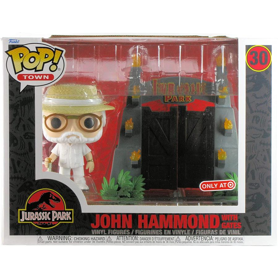 ファンコ FUNKO フィギュア FK63201 Funko POP! Town #30 Jurassic Park John Hammond with Gates， Target E