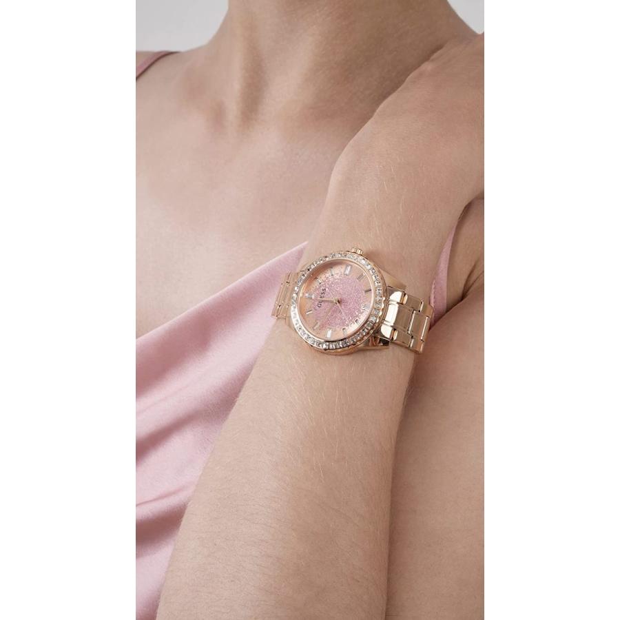 腕時計 ゲス GUESS GW0405L3 GUESS Ladies Sport Glitter & Crystal 38mm Watch ? Pink Glitz Dial with Rose｜maniacs-shop｜07