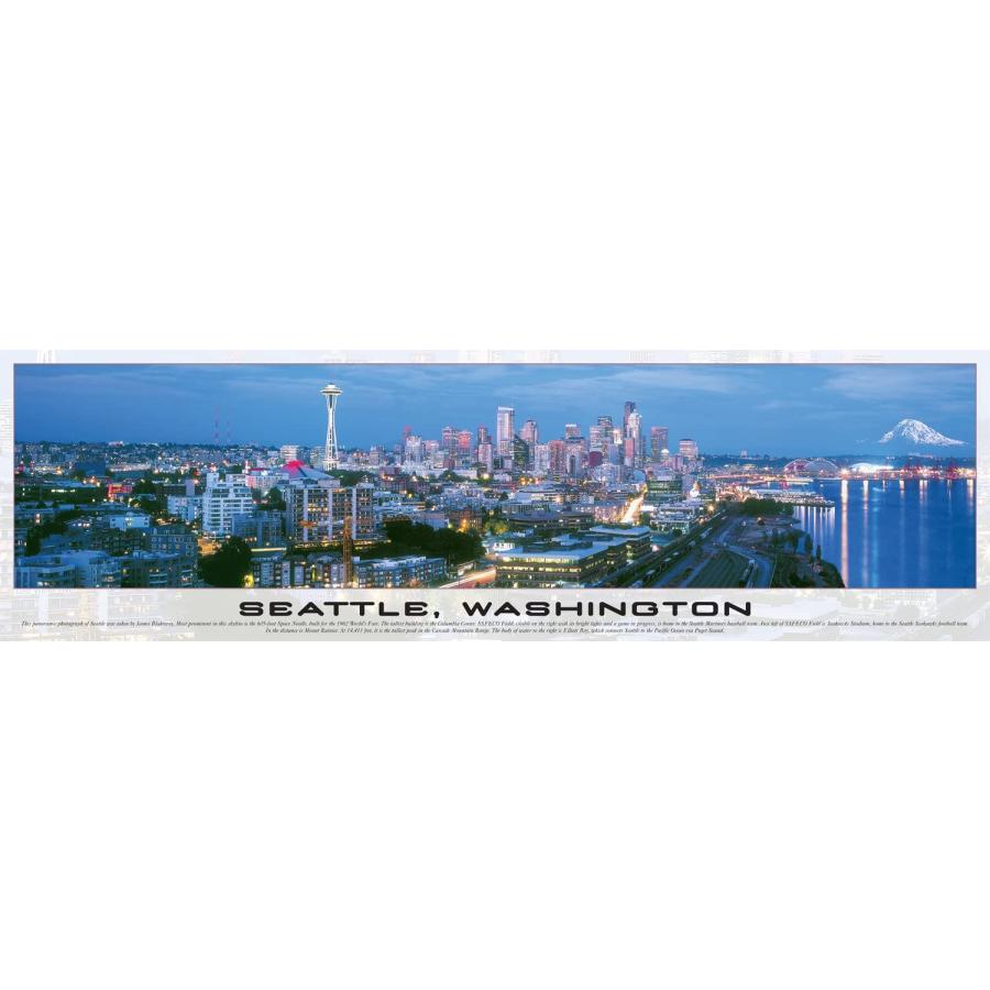 当てもの 外国で製 亜米利加 140-SEAT Buffalo Games Seattle - Panoramic Puzzle ゲーム、おもちゃ-ジグソーパズル-パズル