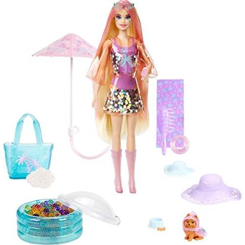 バービー バービー人形 HCD24 Barbie Color Reveal Sunshine and Sprinkles Doll \u0026 Accessories with 25 Su
