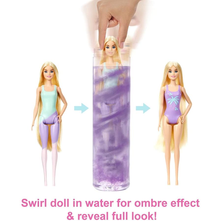 バービー バービー人形 HCD24 Barbie Color Reveal Sunshine and Sprinkles Doll \u0026 Accessories with 25 Suの画像