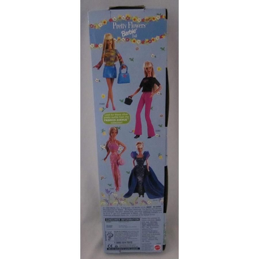 バービー バービー人形 24655 Barbie Pretty Flowers Doll Redhead / Auburn in Blue Spring Dress_1