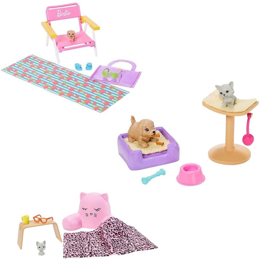 バービー バービー人形 GRG57 Mattel - Barbie Bedroom Lounge Accessory Set
