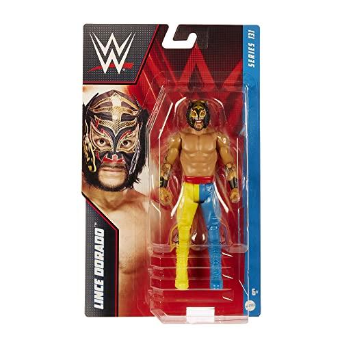 WWE 図形 亜米利加直輸入 HDD28 Mattel WWE Lince Dorado Action Figure, Posable 6-inch Collecti