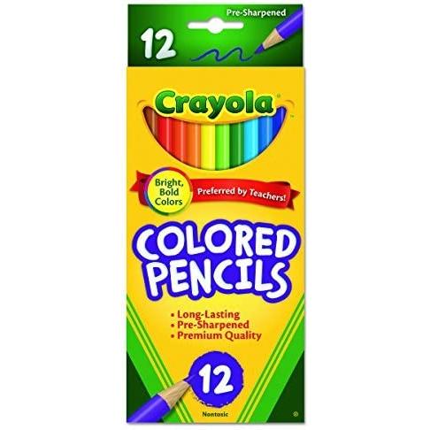 クレヨラ アメリカ 海外輸入 part_B07TTDBHPT Crayola 68-4012 Colored Pencils， 12-Count， Pack of 8， A