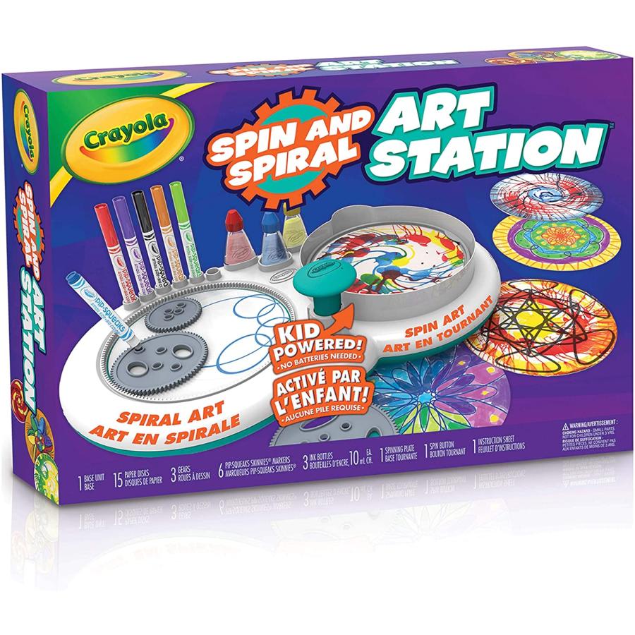 クレヨラ アメリカ 海外輸入 747295 Crayola Spin & Spiral Art Station， DIY Crafts， Toys for Boys & G