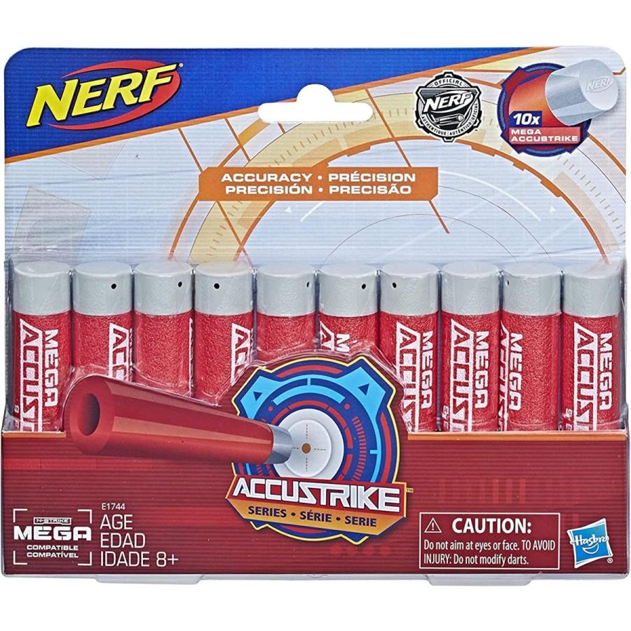 新品在庫品 ナーフ アメリカ 直輸入 E1744AS00-100 NERF Mega Accustrike Dart Refill Combat Blaster Official N-Stri