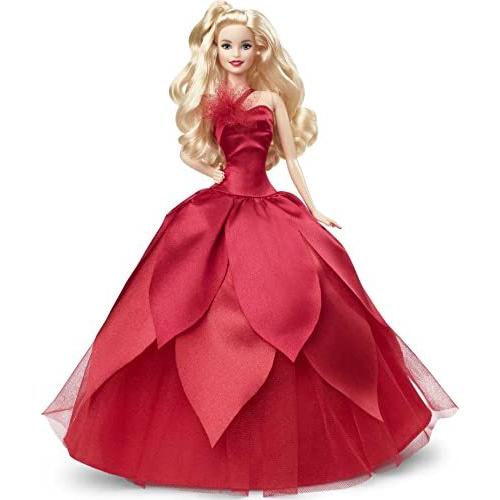 バービー バービー人形 HBY06 Barbie Signature 2022 Holiday Barbie Doll (Blonde Wavy Hair) with Doll S
