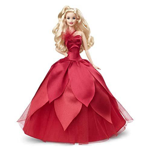 バービー バービー人形 HBY03 Barbie Signature 2022 Holiday Doll (Blonde Hair), 6 Years and Up., HBY03