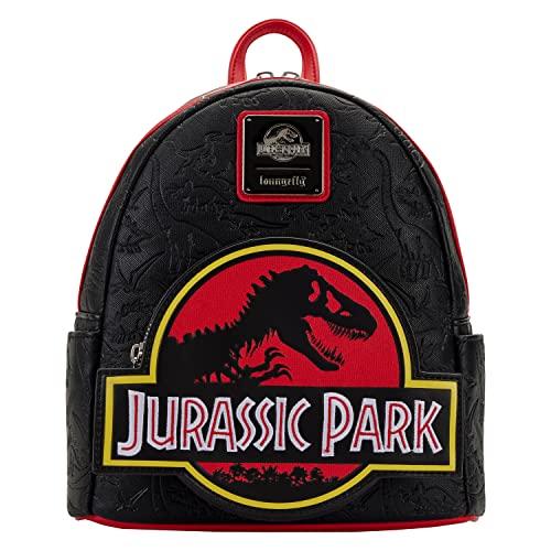 ラウンジフライ アメリカ 日本未発売 JPBK0004 Loungefly Jurassic Park Logo Womens Double Strap B