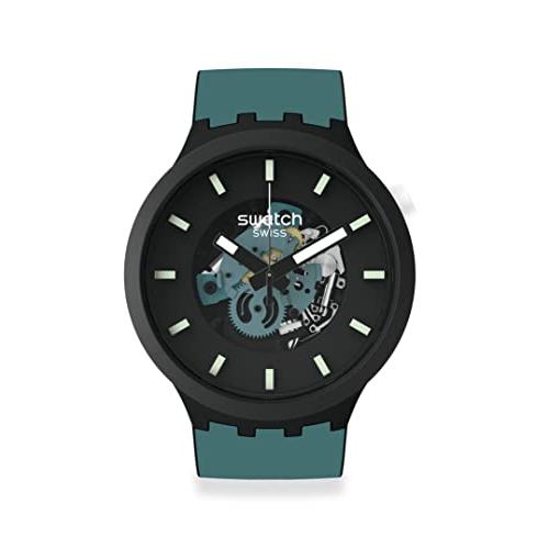 腕時計 スウォッチ レディース SB03B107 Swatch NIGHT TRIP Unisex Watch (Model: SB03B107)