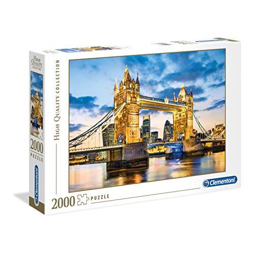 ジグソーパズル 海外製 アメリカ 32563 Clementoni 32563 HQC 2000pc Puzzle-Tower Bridge at Dusk