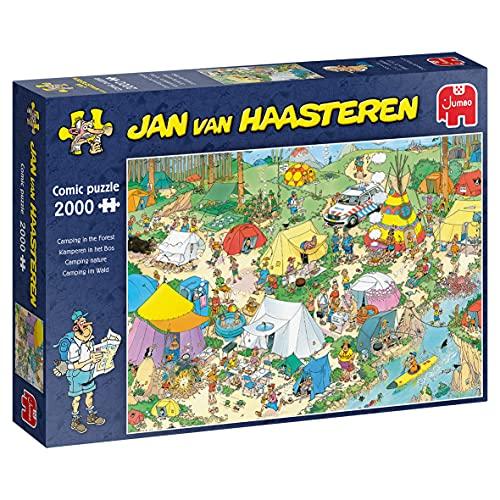 ジグソーパズル 海外製 アメリカ 19087 Jumbo 19087 Jan Van Haasteren, Camping in The Forest, 2000