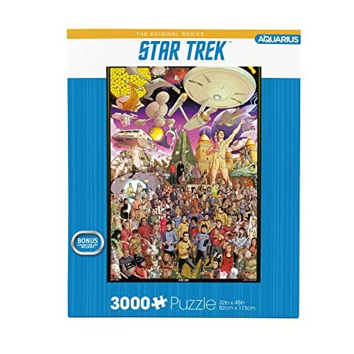 ジグソーパズル 海外製 アメリカ 68528 AQUARIUS Star Trek Puzzle (3000 Piece Jigsaw Puzzle) - Offi
