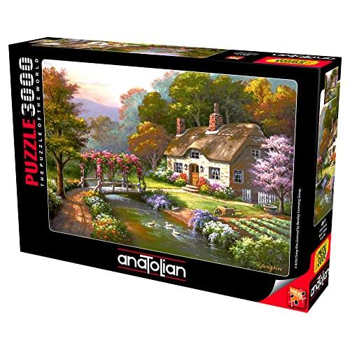 ジグソーパズル 海外製 アメリカ 4917 Anatolian Puzzle - Rose Cottage， 3000 Piece Jigsaw Puzzle #4