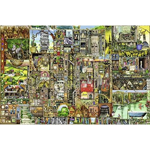 ジグソーパズル 海外製 アメリカ 17430 Ravensburger Colin Thompson: Bizarre Town 5000 Piece Jigsaw