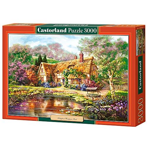 ジグソーパズル 海外製 アメリカ C-300365-2 CASTORLAND 3000 Piece Jigsaw Puzzles， Twilight at Wood