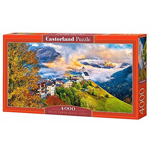 ジグソーパズル 海外製 アメリカ C-400164-2 Castorland 4000 Piece Jigsaw Puzzles， Colle Santa Luci