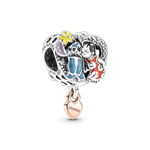 パンドラ ブレスレット チャーム 781682C01 Pandora Disney Ohana Lilo 