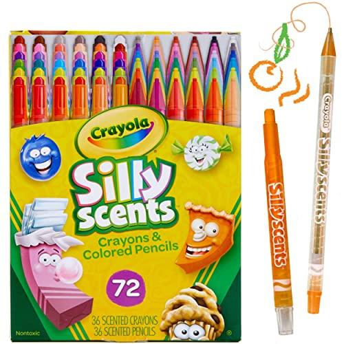 納得できる割引 クレヨラ アメリカ 海外輸入 52-9706 Crayola Silly Scents Twistables， Scented Crayons & Colored Penc