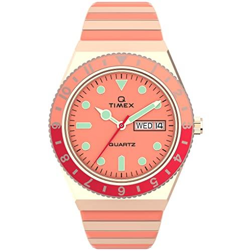 腕時計 タイメックス レディース TW2V38600VQ Timex Women's Q Malibu 36mm Watch - Rose Gold-Tone Di｜maniacs-shop