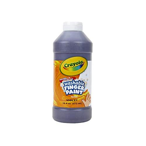 クレヨラ アメリカ 海外輸入 55-1316-040 Crayola Washable Finger Paint - Purple (16 Oz)， Toddler Pai