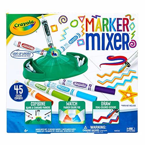 クレヨラ アメリカ 海外輸入 747460 Crayola Marker Mixer Art Kit， Washable Marker Set， Easy Craft Ki