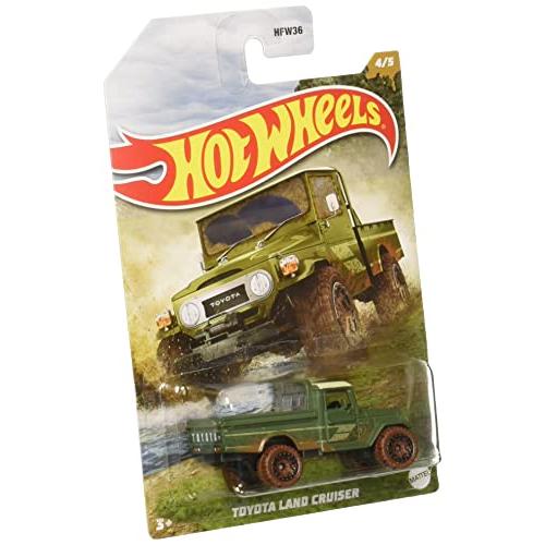 ホットウィール マテル ミニカー HDH09 Hot Wheels 2022 - Toyota Land Cruiser - Off-Road Mud Runner