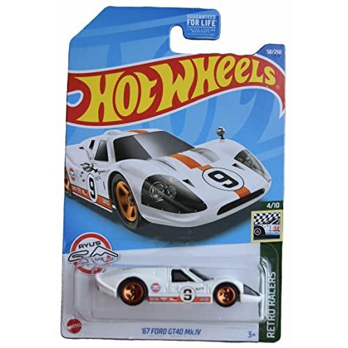 ホットウィール マテル ミニカー L2593 Hot Wheels '67 Ford GT40 Mk.IV