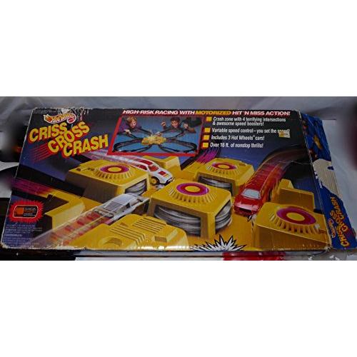 ホットウィール マテル ミニカー Hot Wheels Criss Cross Crash Playset 1992
