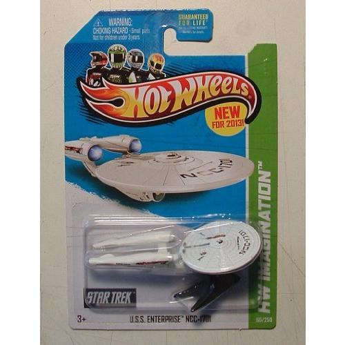 ホットウィール マテル ミニカー 2013 Hot Wheels Hw Imagination - Star Trek U.S.S. Enterprise Batt