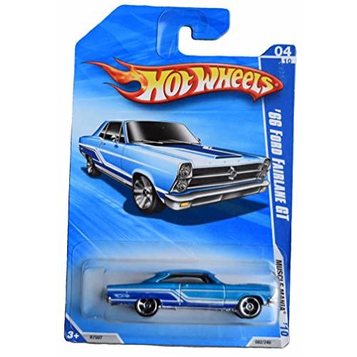 ホットウィール マテル ミニカー Hot Wheels '66 Ford Fairlane GT - Muscle Car - Diecast Car Model