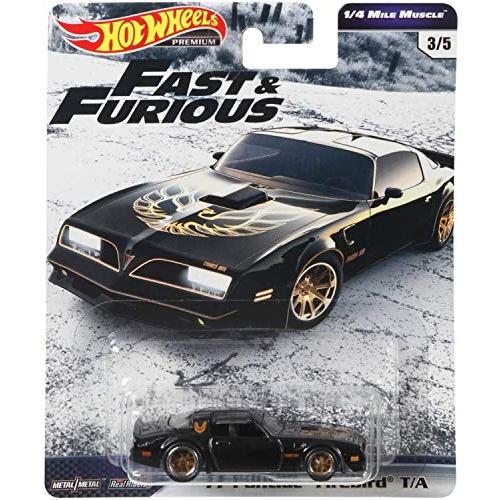 ホットウィール マテル ミニカー gbw75 Hot Wheels '77 Pontiac Firebird T/A - Fast \u0026 Furious - 1/4