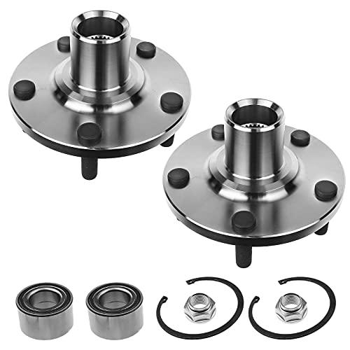 自動車パーツ 海外社外品 修理部品 A-Premium 2 x Front Wheel Hub