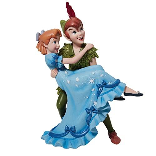 エネスコ Enesco 置物 インテリア 6010727 Enesco Disney Showcase Peter Pan Carrying Wendy Darling Fig