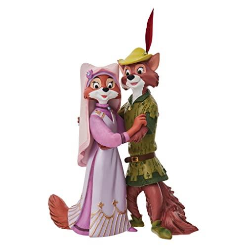 エネスコ Enesco 置物 インテリア 6010726 Enesco Disney Showcase Robin Hood and Maid Marian Figurine，