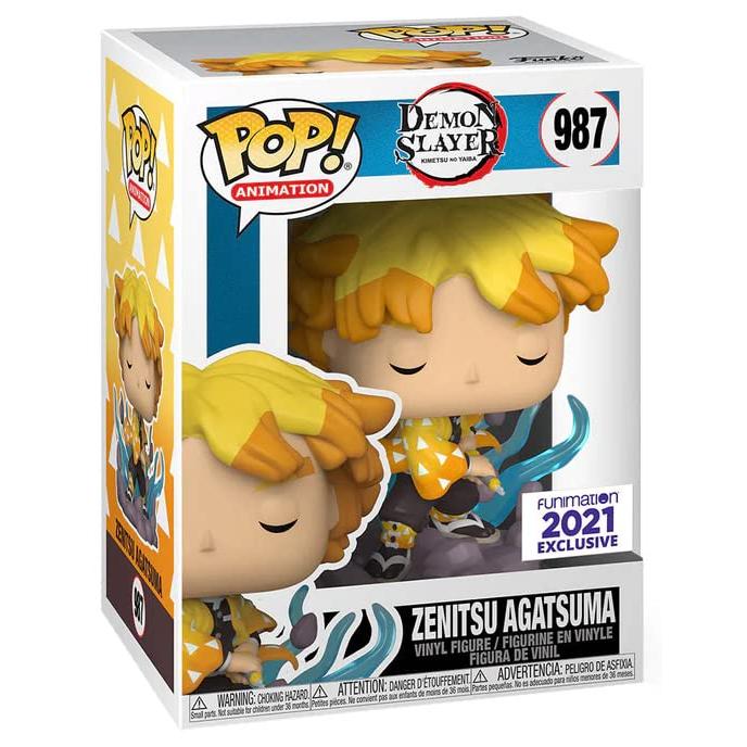 ファンコ FUNKO フィギュア 56103 Funko Pop! Demon Slayer Zenitsu Agatsuma Funimation 2022 Exclusive