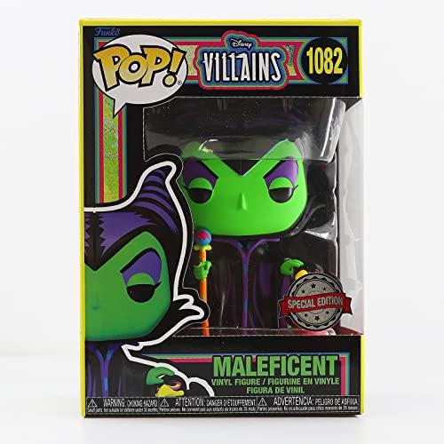 ファンコ FUNKO フィギュア 60396 Funko Pop! Disney Villains: Maleficent， Special Edition Black Light E