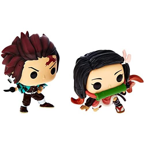 ファンコ FUNKO フィギュア 62710 Demon Slayer: Kimetsu no Yaiba Pack 2 POP! Animation Vinyl Figurines