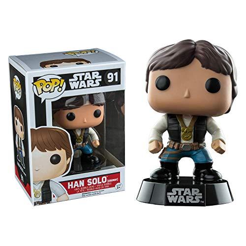ファンコ FUNKO フィギュア 26113 Pop! Star Wars - Han Solo #91 Vinyl Bobble Head Figure