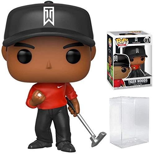 ファンコ FUNKO フィギュア 44715TWFP Funko POP PGA Golf - Tiger Woods (Red Shirt) Vinyl Figure (Bundle