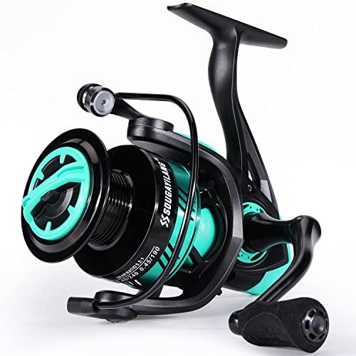 リール 釣り道具 フィッシング SL3000-G Sougayilang Fishing Reel， Ultralight Spinning Reel with Alu