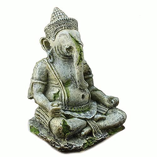 アクアリウム 水槽 置物 CWL OMEM Fish Tank Decorations Ganesh Buddha Statue Aquarium Ornaments