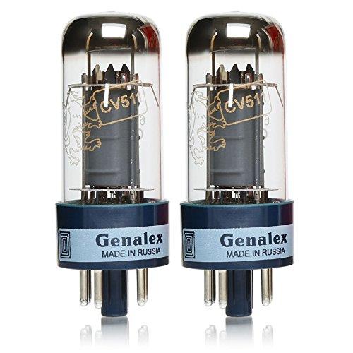 真空管 ギター・ベース アンプ 511 Pair of Genalex - Gold Lion 6V6GT/CV-511 Power Vacuum Tube