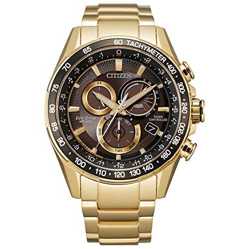 腕時計 シチズン 逆輸入 CB5912-50E Citizen Men's Eco-Drive Sport Luxury PCAT Chronograph Watch in Gol｜maniacs-shop